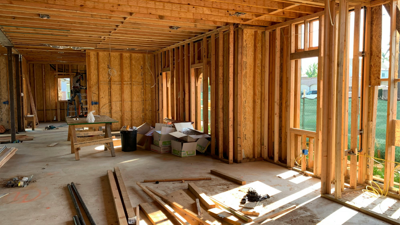 New home construction underway after permit approval in Miami-Dade County